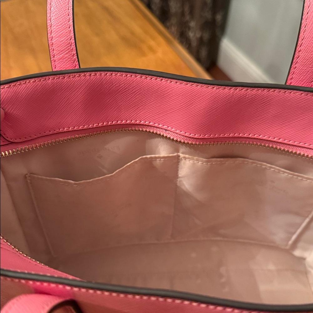 Kate Spade Pink Leather Tote - Picture 5 of 8